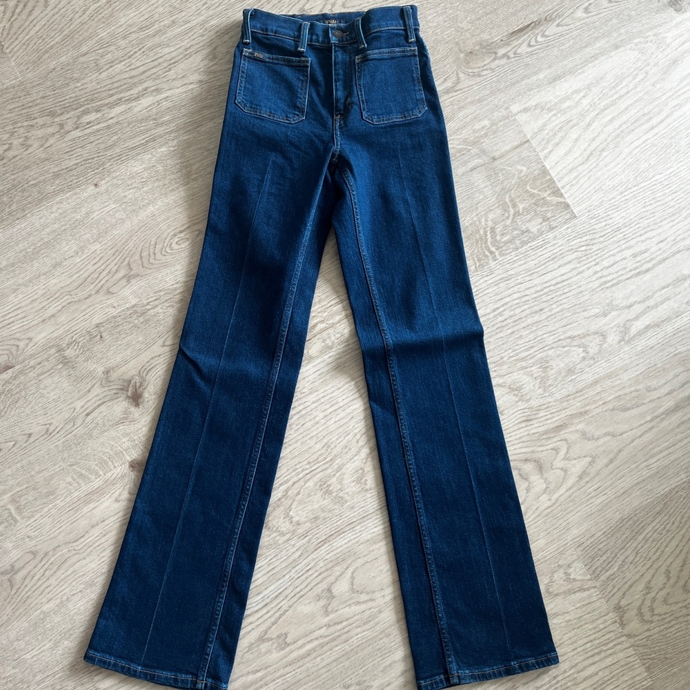 Polo Ralph Lauren jeans. New without tags. Never worn. 70s style, size 24